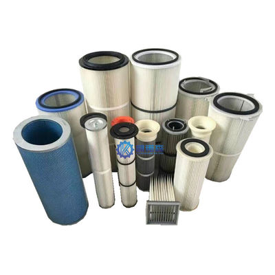 Okrągły filtr powietrza przemysłowego o średnicy 140 mm do elementów filtrujących odpylacz