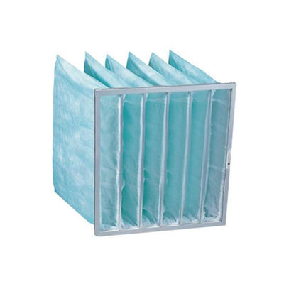 Kieszonkowy filtr HEPA z włókniny szklanej 595 * 595 * 600 mm do wstępnej filtracji