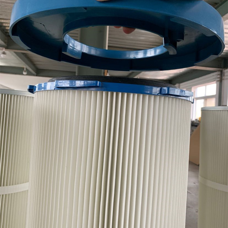 Przemysłowy filtr powietrza Od 550 mm do wkładu filtra do zbierania kurzu
