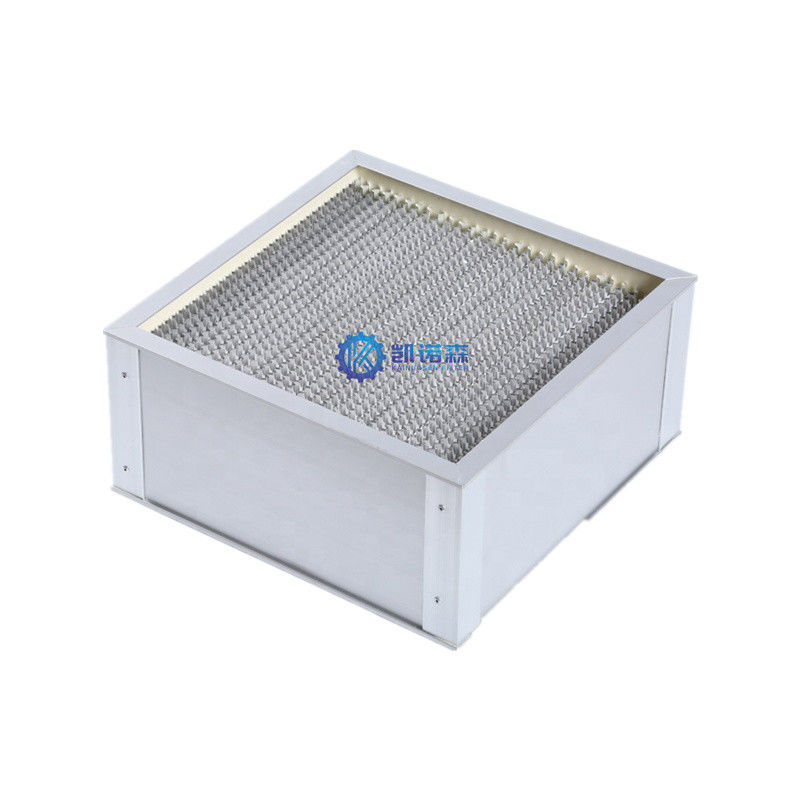 Arkusz filtra HEPA Deep Pleat Dust o porowatości 1-0,3um Aluminiowa rama