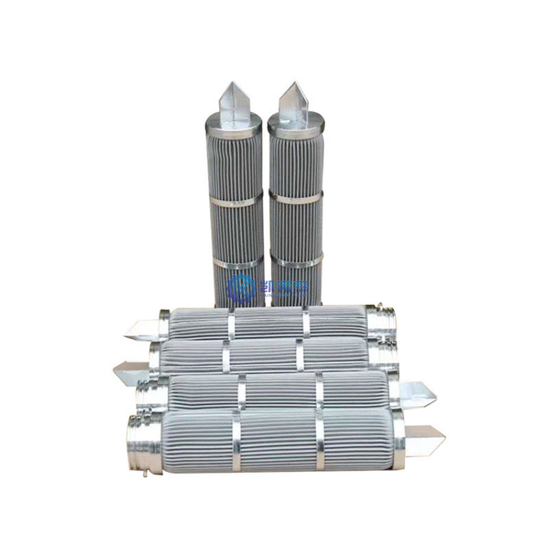 Spiekany druciany element filtrujący ze stali nierdzewnej 0,5 mikrona, filtr oleju hydraulicznego